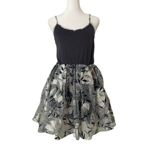 Snidel A-line mini Tulle floral Dress
